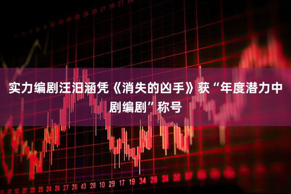实力编剧汪汨涵凭《消失的凶手》获“年度潜力中剧编剧”称号